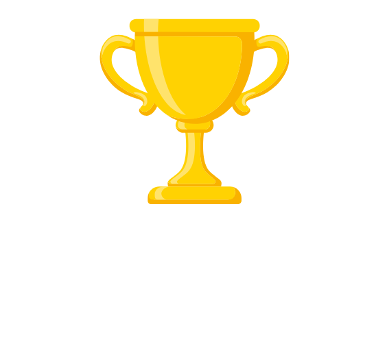 Gold trophy with text: '5 Star Reviews 27,872+.'