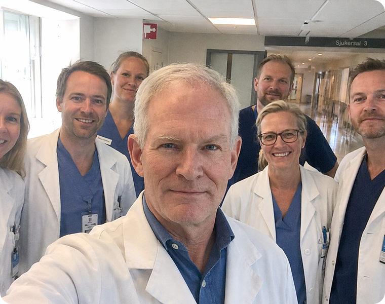 Trichologist reviewing AlphaVance formulation